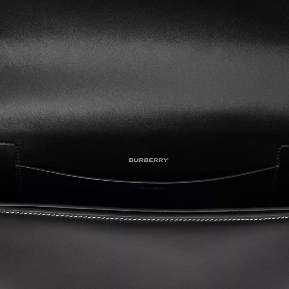 Burberry Blue Denim Leather Olympia Bag - Picture 5 of 6